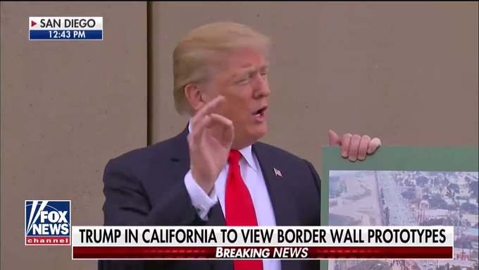 Nancy Pelosi Cries Trump Border Wall Is Too High and 'Obnoxious'