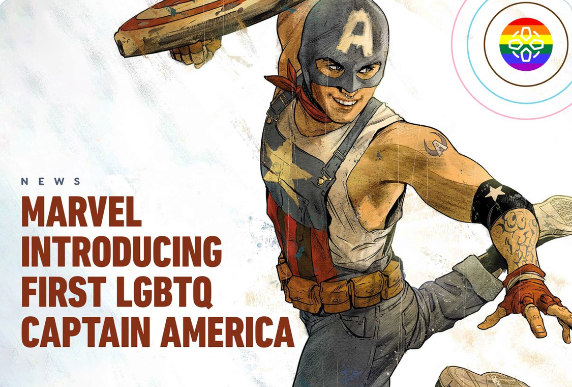 Woke Marvel Comics Unveils Gay Captain America Think Americana