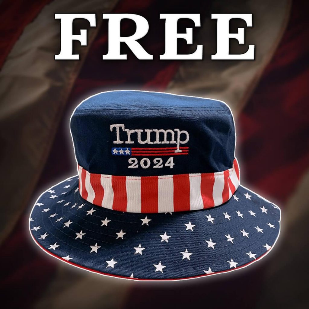 free trump 2024 bucket hat