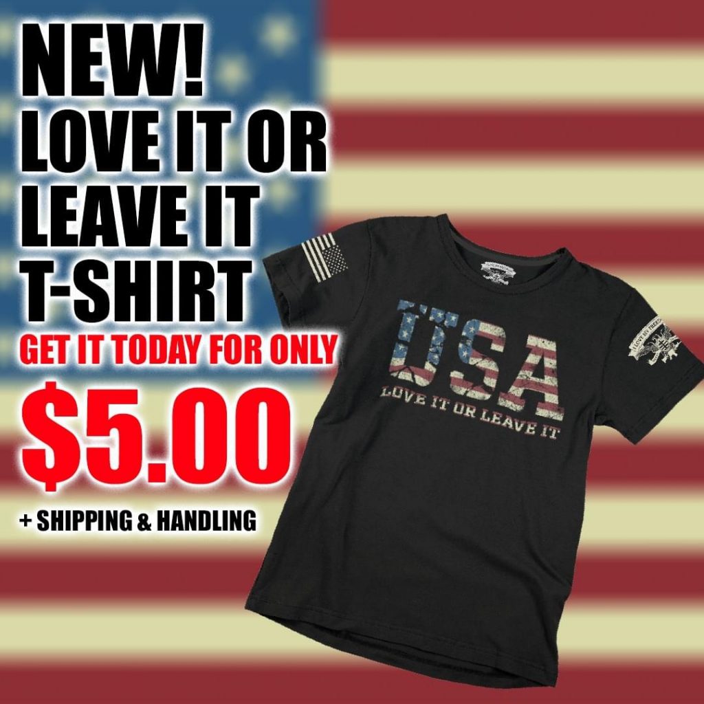 american love it or leave it shirt