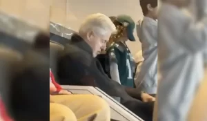 Bill Clinton Caught in Viral Moment at NFL Game