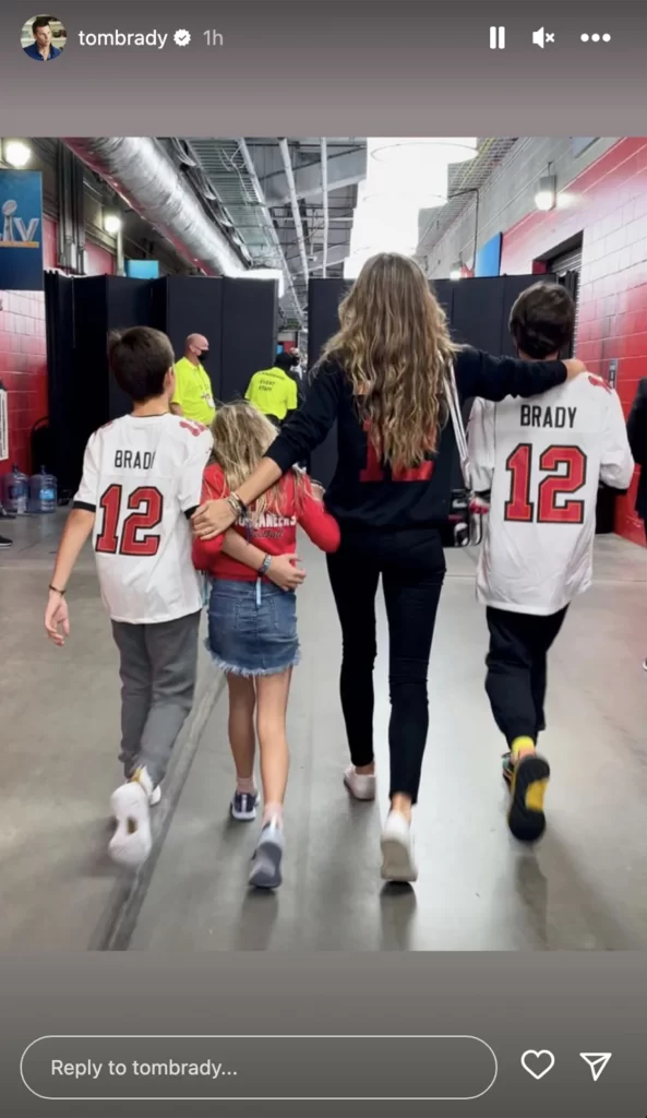 brady's kids with gisele