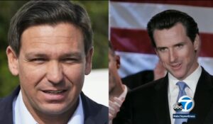 <div>Ron DeSantis and Gavin Newsom Agree to Showdown: 'Just Tell Me When and Where'</div>