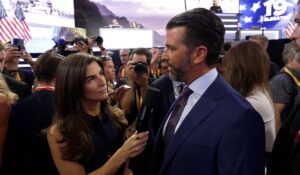 <div>Donald Trump Jr. Blasts MSNBC Reporter on Convention Floor: 'I expect nothing less from you clowns'</div>