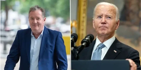 Piers Morgan Puts Pressure on Biden: 'Who's running the country ...