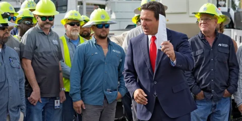 ron desantis hurricane milton