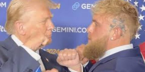 trump and influencer jake paul