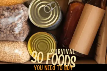 30 survival foods you need to buy