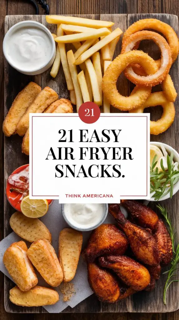 21 easy air fryer snacks