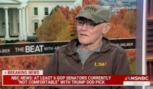 James Carville Has Theory On Trump's Nominees: 'One person is driving this'