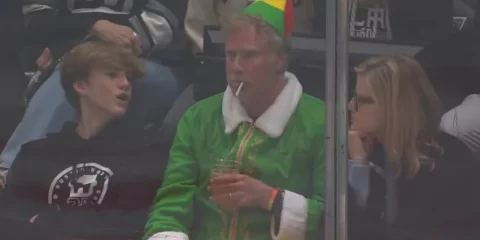 will ferrell kings game buddy the elf