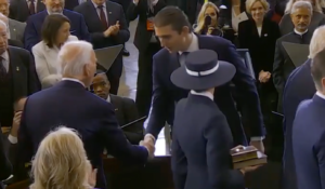 Barron Trumps Gets Loads of Praise for Moment at Inauguration: 'Class Act'