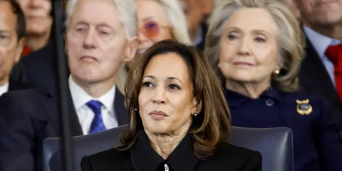 vp kamala harris and hillary clinton