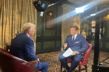 Trump and Bret Baier