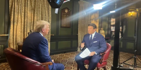 Trump and Bret Baier