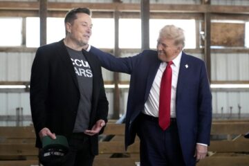 elon musk and president donald trump