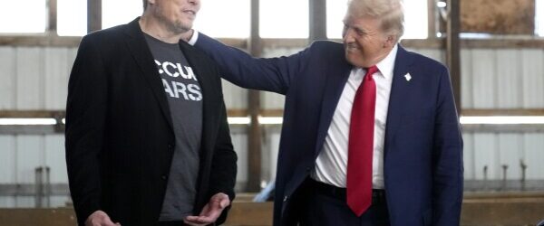 elon musk and president donald trump