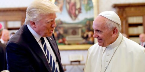 trump pope