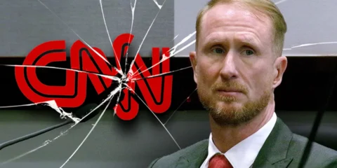 veteran zachary young with cnn in background
