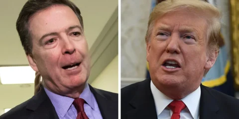 former fbi director james comey and trump