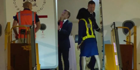 french president macron