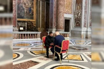 trump zelensky at vatican
