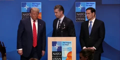 trump with pete hegseth