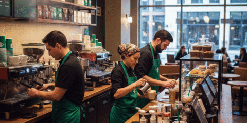 starbucks coffee shop