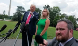 Trump and Leavitt Blast 'Stupid' and 'Nasty' MSNBC Host