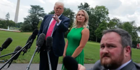 trump and karoline leavitt