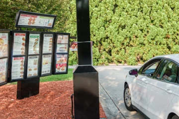 fast food drive-thru