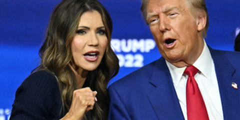 trump and kristi noem