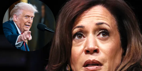 kamala harris reaction sotu trump