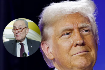 president donald trump and chuck schumer ufo disclosure