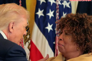 president trump and grandma forlesia cook